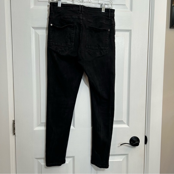 Zara Slim Fit Black Jeans - Picture 6 of 12